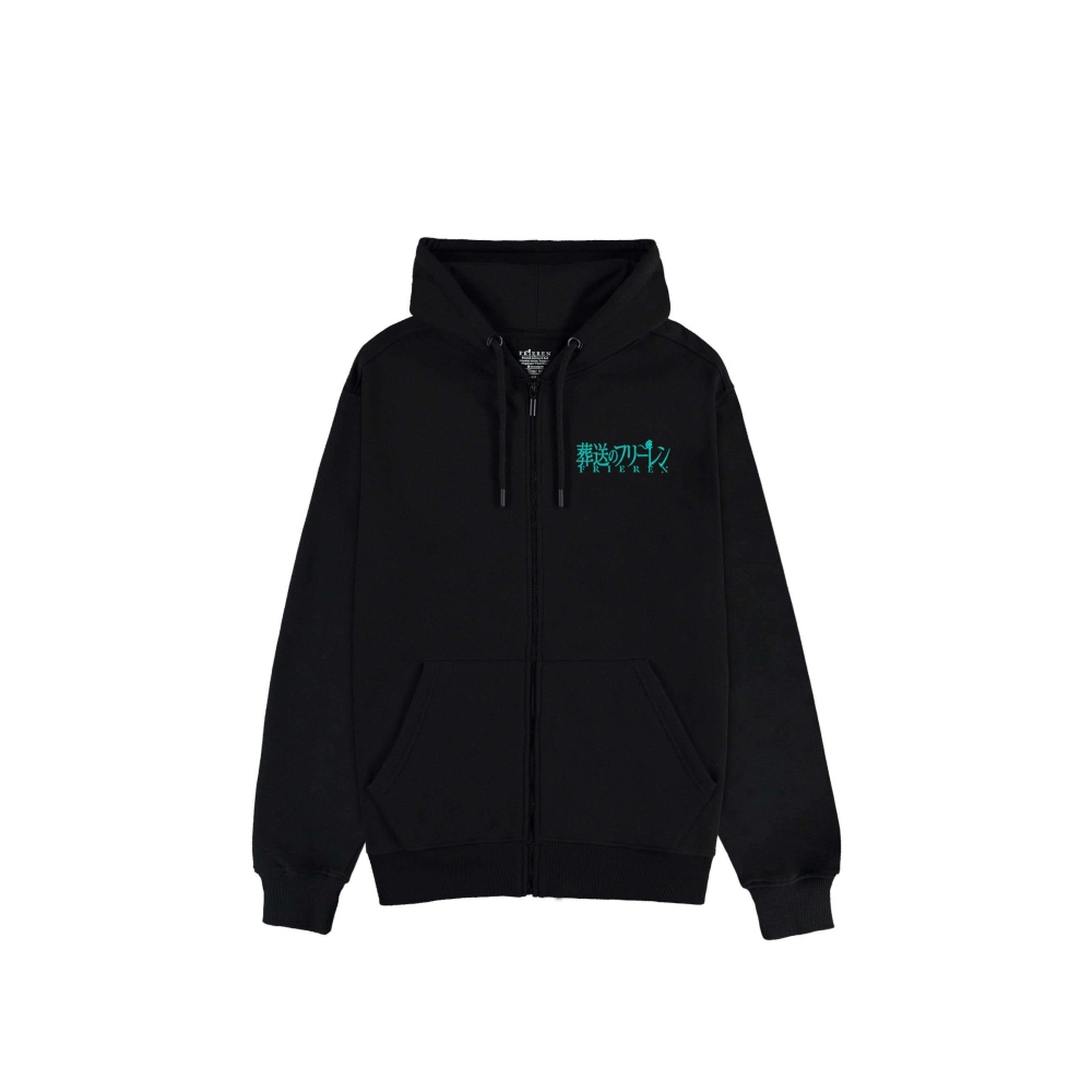 Frieren: Beyond Journey's End - Frieren Veste zip à capuche - Noir
